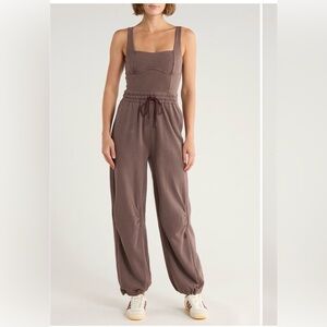 FP Movement Inbound Onesie Jumpsuit in Dark Espresso